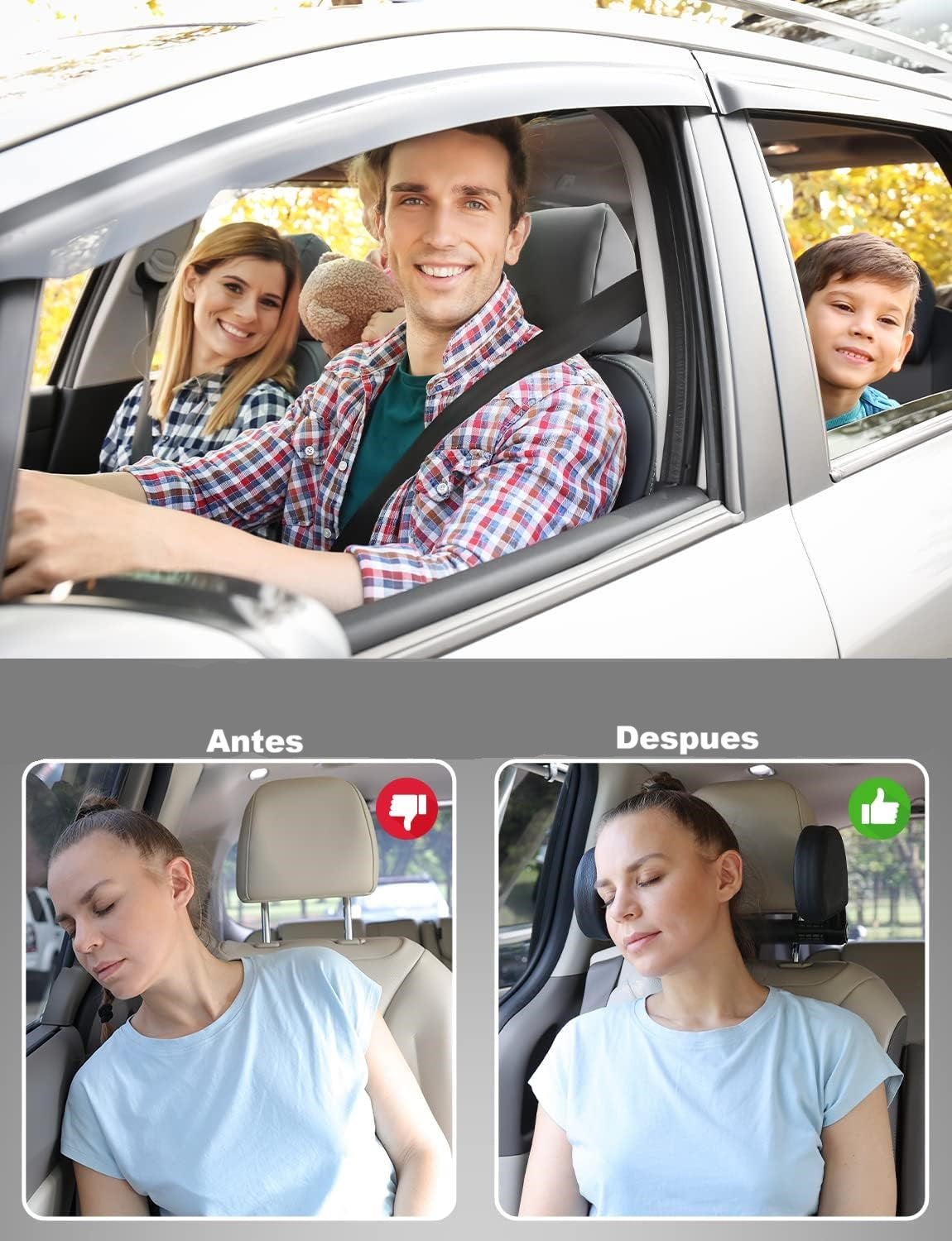 ConfortAuto - Descanso Ergonómico en Cada Viaje